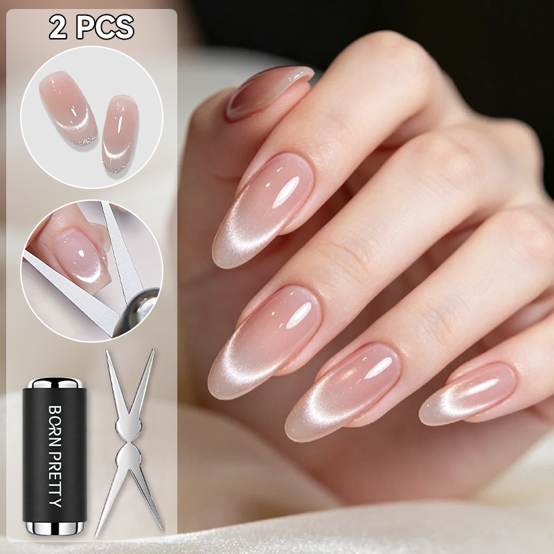 1/2Pcs Dual Head Nail Art Magn - Contour Palette Stick 评论和价格