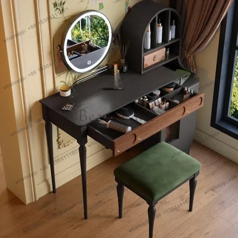 LJY Organizer Black Vanity Tab - Beauty Makeup Vanity Set 评论和价格