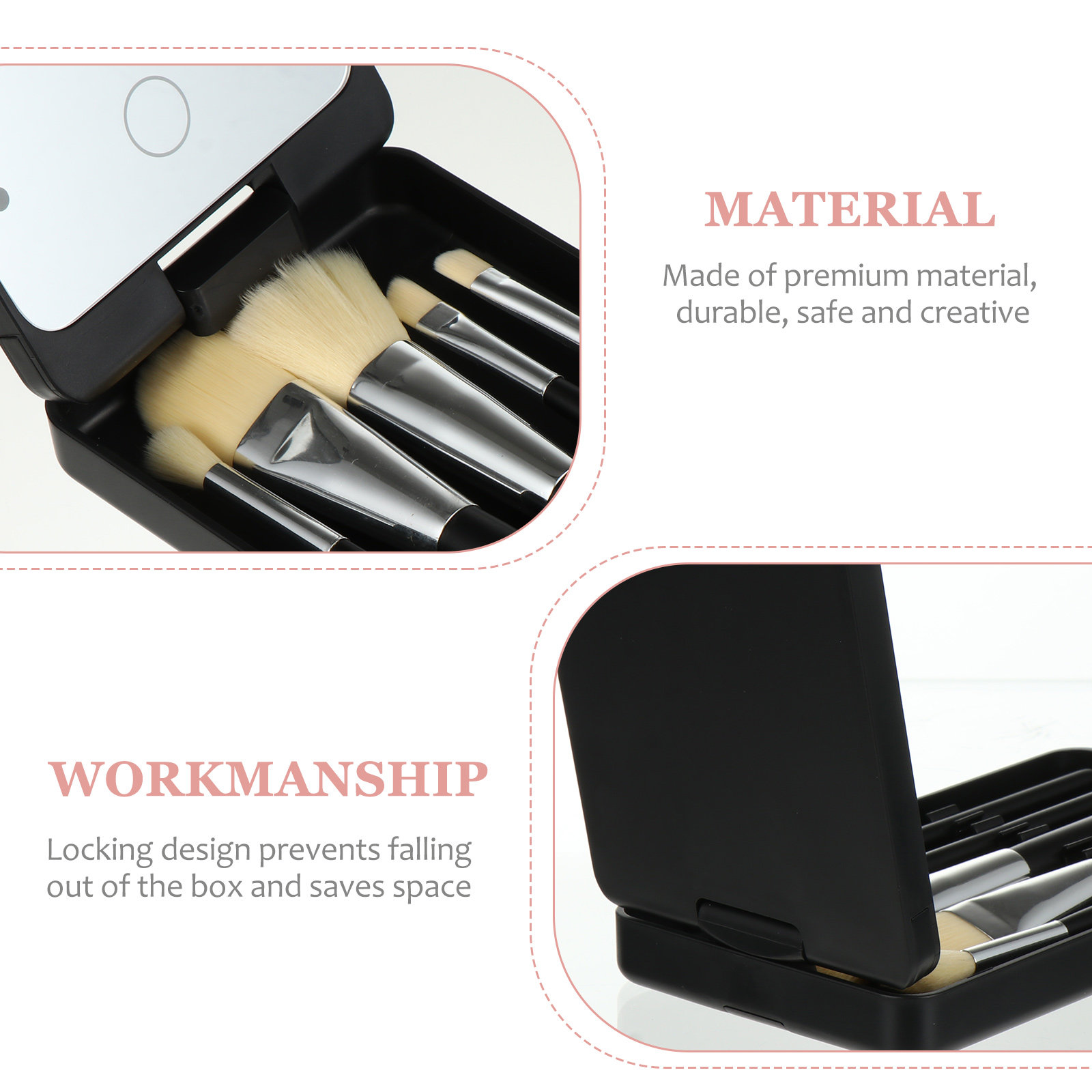 5Pcs LED Light Makeup Mirror S - Beauty Makeup Vanity Set 评论和价格